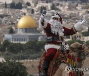 Israel Palestinians Christmas