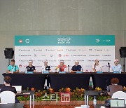 [포토] 하나금융그룹 싱가포르 여자오픈 공식기자회견