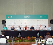 [Ms포토]하나금융그룹 싱가포르 챔피언십 공식 기자회견