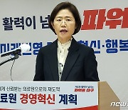 혁신 방안 발표하는 김승미 대구의료원장