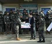 권영세 통일, 강원도 철원군 5사단 방문해 장병 격려