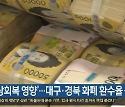 ‘일상회복 영향’…대구·경북 화폐 환수율 상승