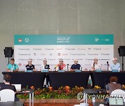 하나금융그룹 싱가포르 여자오픈 공식 기자회견