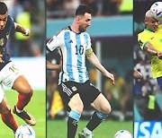 음바페·메시·히샤를리송…불붙은 월드컵 득점왕 경쟁