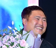 '올해의 코치상' 삼성 박한이 코치의 환한 미소 [사진]