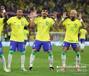 한국 꺾은 브라질, 크로아티아 2-0 잡고 4강행 전망