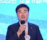 SSG 민경삼 대표이사 '정용진 구단주 대신해 수상'[포토]