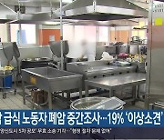 경남 급식 노동자 폐암 중간조사…19% ‘이상소견’