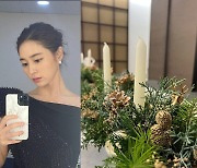 '이병헌♥' 이민정, 식탁 위 크리스마스 센터피스…파티 분위기 '물씬'