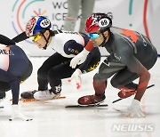 김태성, 쇼트트랙 월드컵 3차 대회 500m 정상