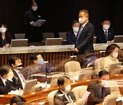 [속보] '이상민 해임건의안' 국회 통과, 野단독처리···尹 '거부할 듯'