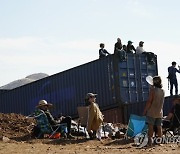 Border Wall Shipping Containers