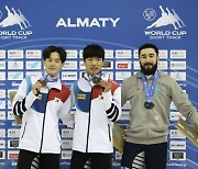 김태성, 쇼트트랙 월드컵 3차 대회 500m ‘깜짝 금메달’