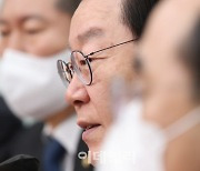 [포토]이재명, '국민의힘 이태원 국정조사 거부...국정조사는 국회의원의 의무이자 책임'