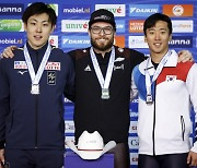 강원도청 김준호, 월드컵 3차대회서 ‘0.002초’ 차이로 동메달