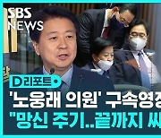 [D리포트] '뇌물수수 혐의' 노웅래 의원 구속영장 청구…"망신주기 여론재판"