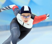 ‘500m의 여왕’ 김민선, 1000m도 개인 최고 기록