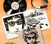노벨 문학상 수상자 밥 딜런 데뷔음반 ‘Bob Dylan illustration by PablO’ 양장본 LP 발매