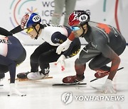 김태성, 쇼트트랙 월드컵 男 500m 깜짝 우승…여자는 '노골드'