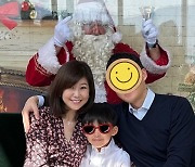 '금융맨♥' 강수정, 홍콩서 외식 했는데 "子, 산타 의심…일 대충 하시던"