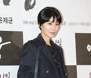 김서형, 분위기 있는 겨울 여인