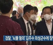 검찰, ‘뇌물 혐의’ 김주수 의성군수에 징역 2년 구형