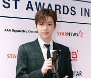 강다니엘 "AAA 포텐셜 수상=♥다니티 덕분" [2022 AAA]