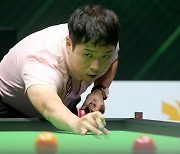 쿠드롱·필리포스 연파한 '무명돌풍' 김욱, PBA 16강 안착