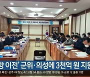 ‘군 공항 이전’ 군위·의성에 3천억 원 지원