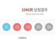 로또당첨번호 조회 1046회