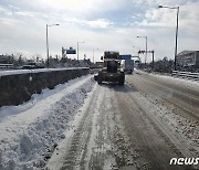 "눈길 미끌어져"폭설 광주·전남서 잇단 사고…하늘길·뱃길 일부 통제(종합)