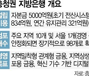 자본금 5000억·2년차 흑자전환···충청권 지방은행 밑그림 나왔다