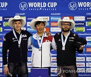 빙속 김준호, 3년 만에 월드컵 500ｍ 우승…남녀 단거리 석권