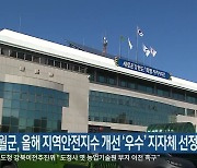 영월군, 올해 지역안전지수 개선 ‘우수’ 지자체 선정