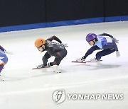 태극마크 놓친 쇼트트랙 황대헌, 회장배 남자 500ｍ 우승