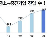 지난해 205개 중견기업 대기업 됐다