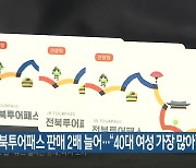 전북투어패스 판매 2배 늘어…“40대 여성 가장 많아”