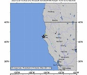 캘리포니아 북부연안서 규모 6.4 지진…쓰나미 우려는 없어