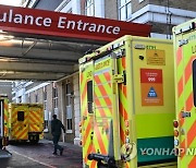 BRITAIN NHS AMBULANCE PARAMEDICS STRIKE