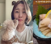 신다은, 고된 육아 퇴근 후 신사동 맡김차림 즐기기 “천상의 맛”