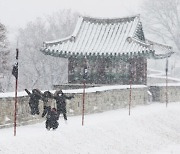 제주 폭설…오후 7시 이후 항공편 전편 결항