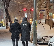 전북 전역에 '대설특보'…임실 강진면 37.5㎝ 쌓여