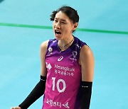 '명불허전 배구황제' 김연경, 올스타 투표 압도적 1위…신영석 2위