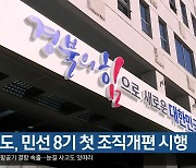 경북도, 민선 8기 첫 조직개편 시행