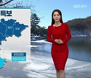 [날씨] 충북 내일 강력 한파…모레까지 최대 10cm 눈