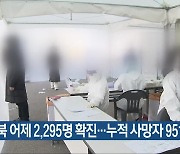 충북 어제 2,295명 확진…누적 사망자 951명