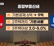 법인세 최고세율 24%로…2주택까지 종부세 기본세율