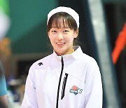 [Ms포토] 신지현 '산타모자 쓰고 귀요미 발산'