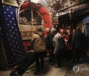 MIDEAST PALESTINIANS BETHLEHEM CHRISTMAS