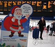 BRITAIN CHRISTMAS RAIL STRIKES